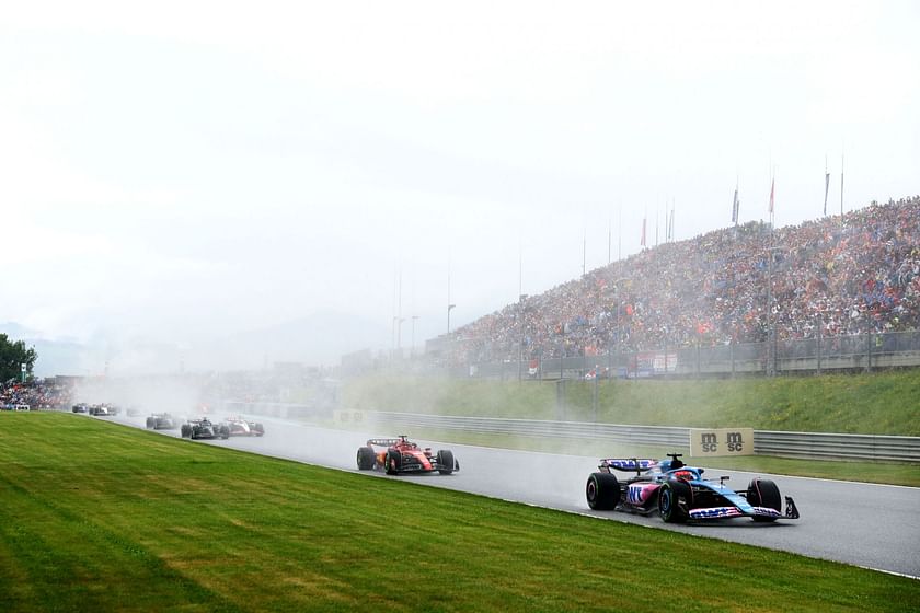 The trophies for the 2023 Austrian Grand Prix. Photo by Clive Rose