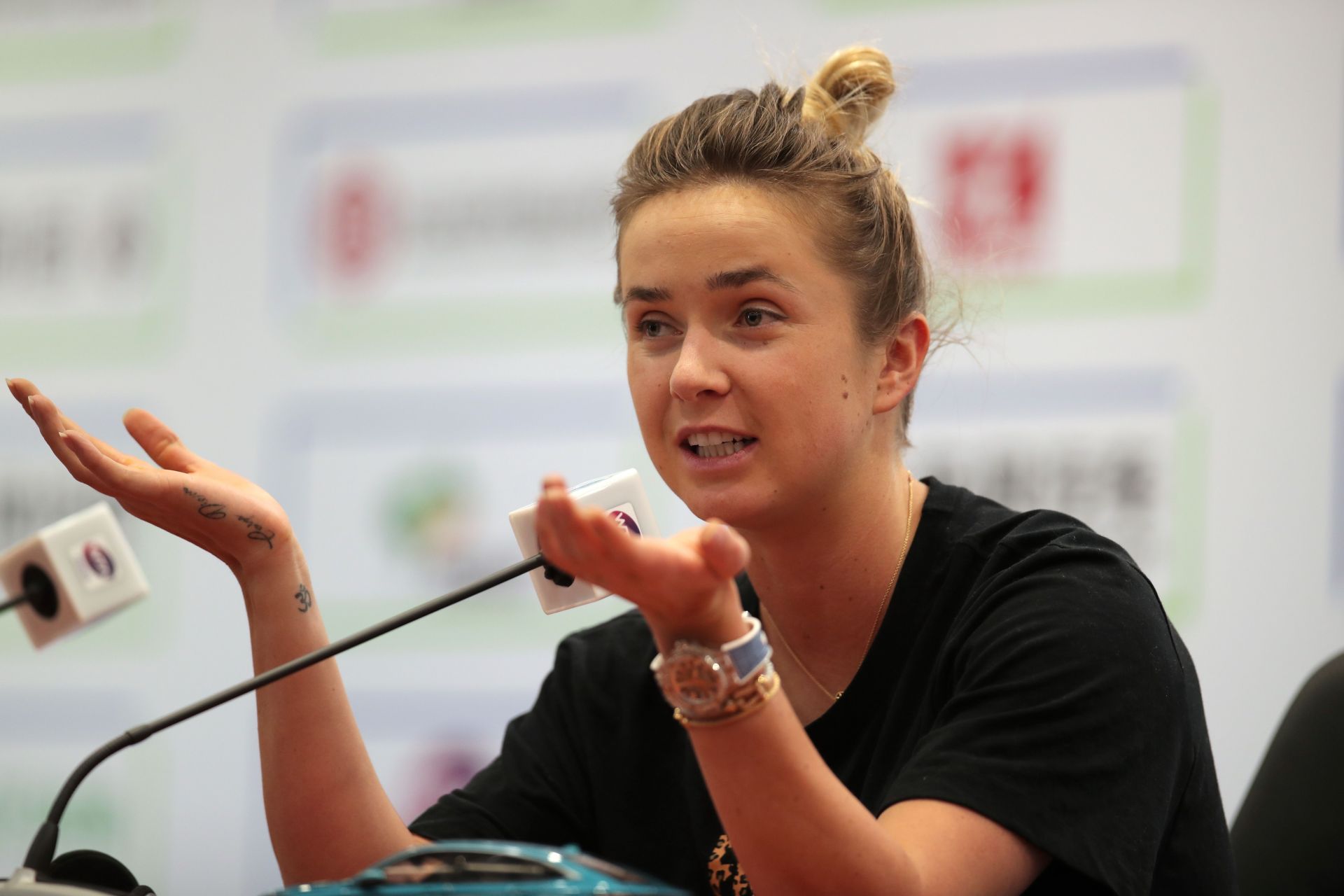 Elina Svitolina at the 2019 Wuhan Open