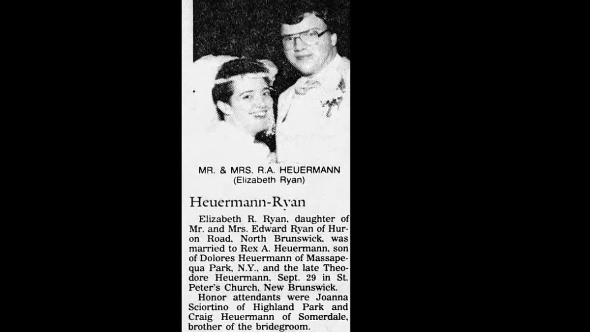 Rex Heuermann and Elizabeth Ryan (Image via Michael Lakat/Facebook)