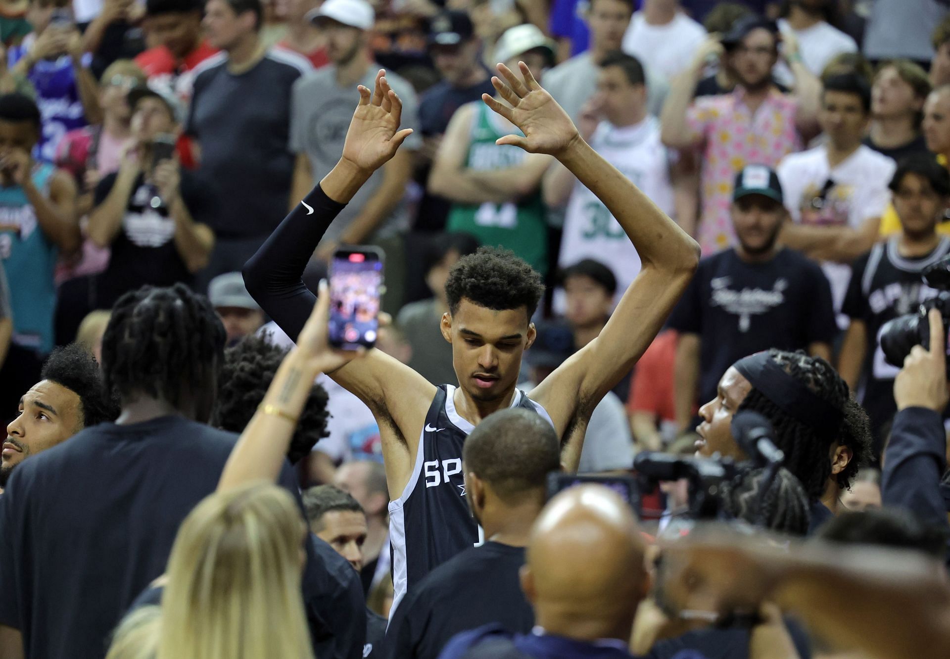 San Antonio Spurs big man Victor Wimbanyama