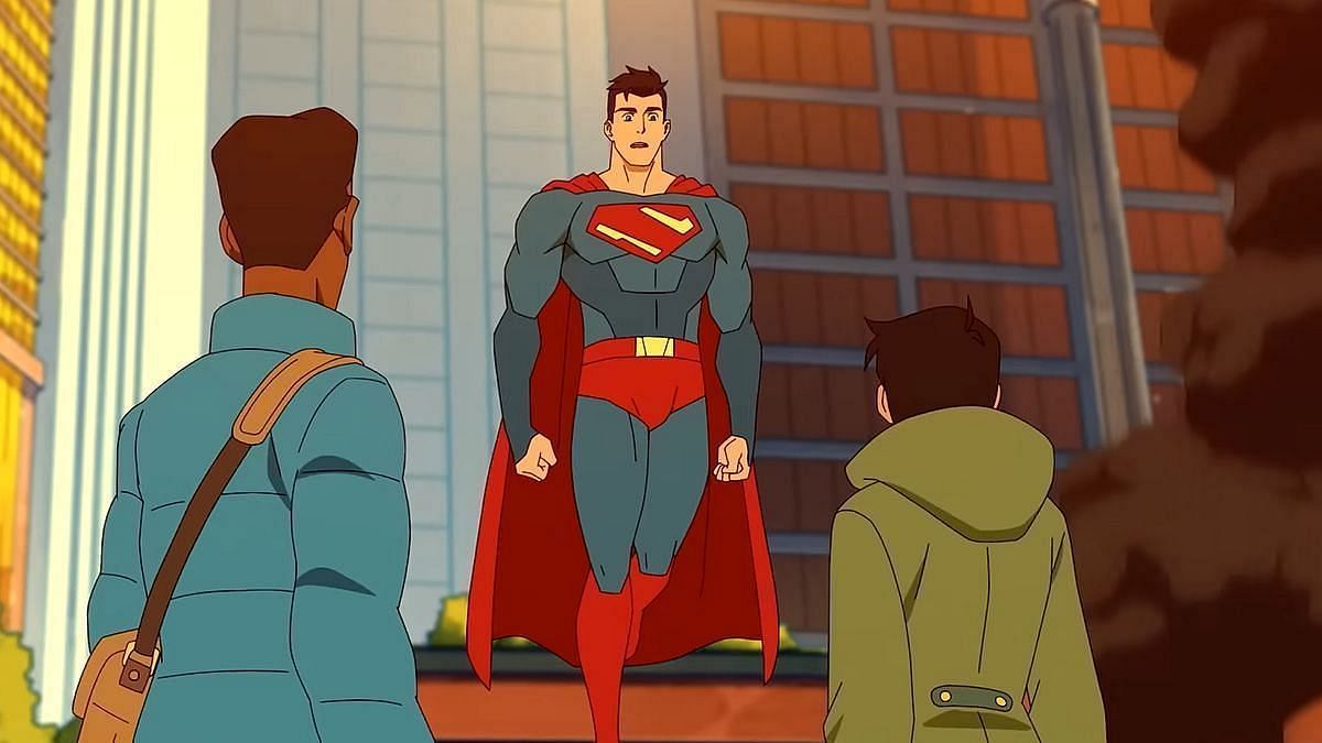 New take on an immortal hero: reimagining the adventures of Superman. (Image via Adult Swim)