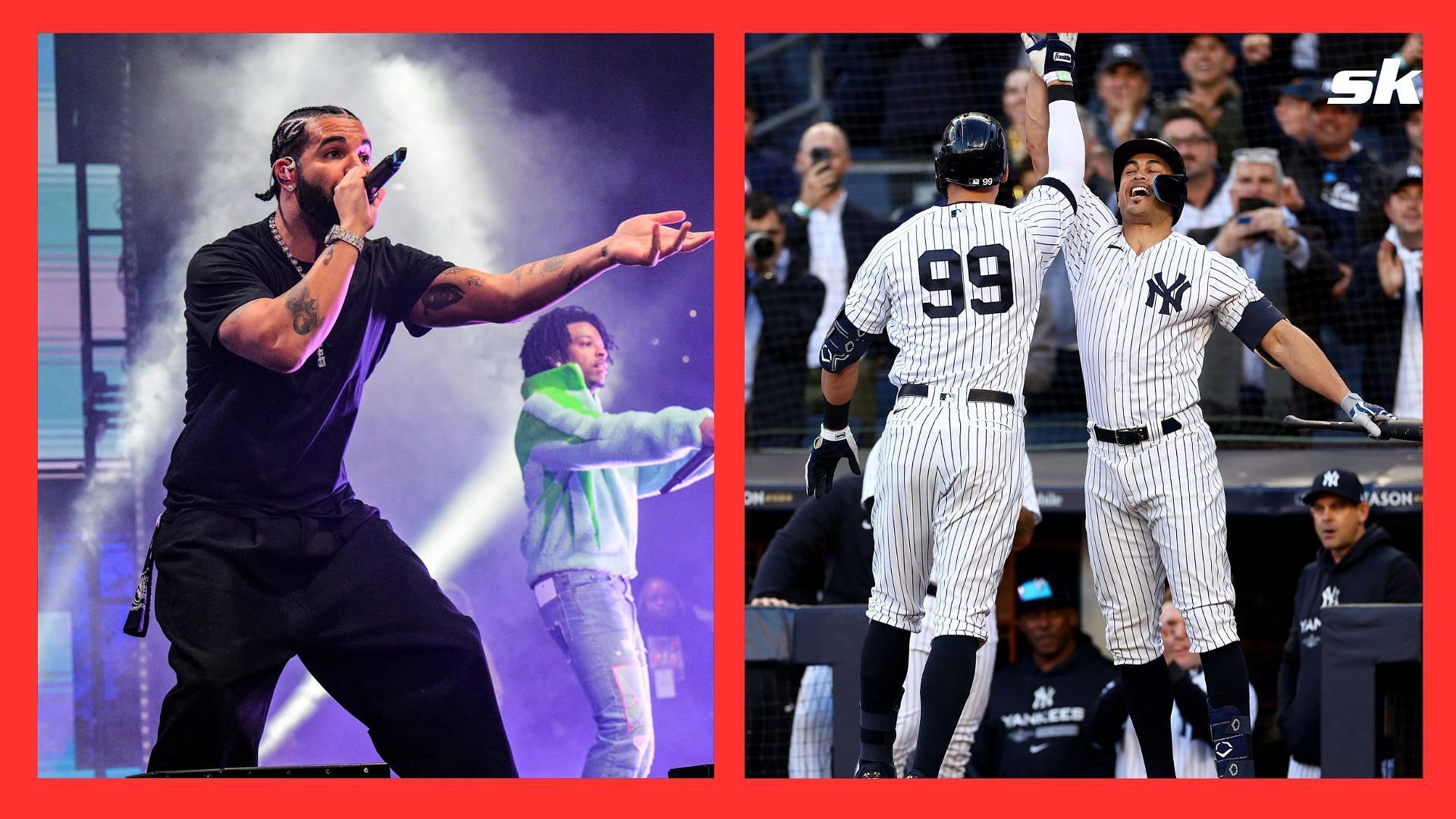 Are Aaron Judge and Giancarlo Stanton subject to the Drake Curse?