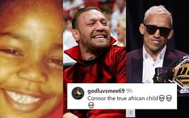 "Conor the true African child" - Charles Oliveira hilariously mistakes Jon Jones' childhood photo for Conor McGregor, fans react