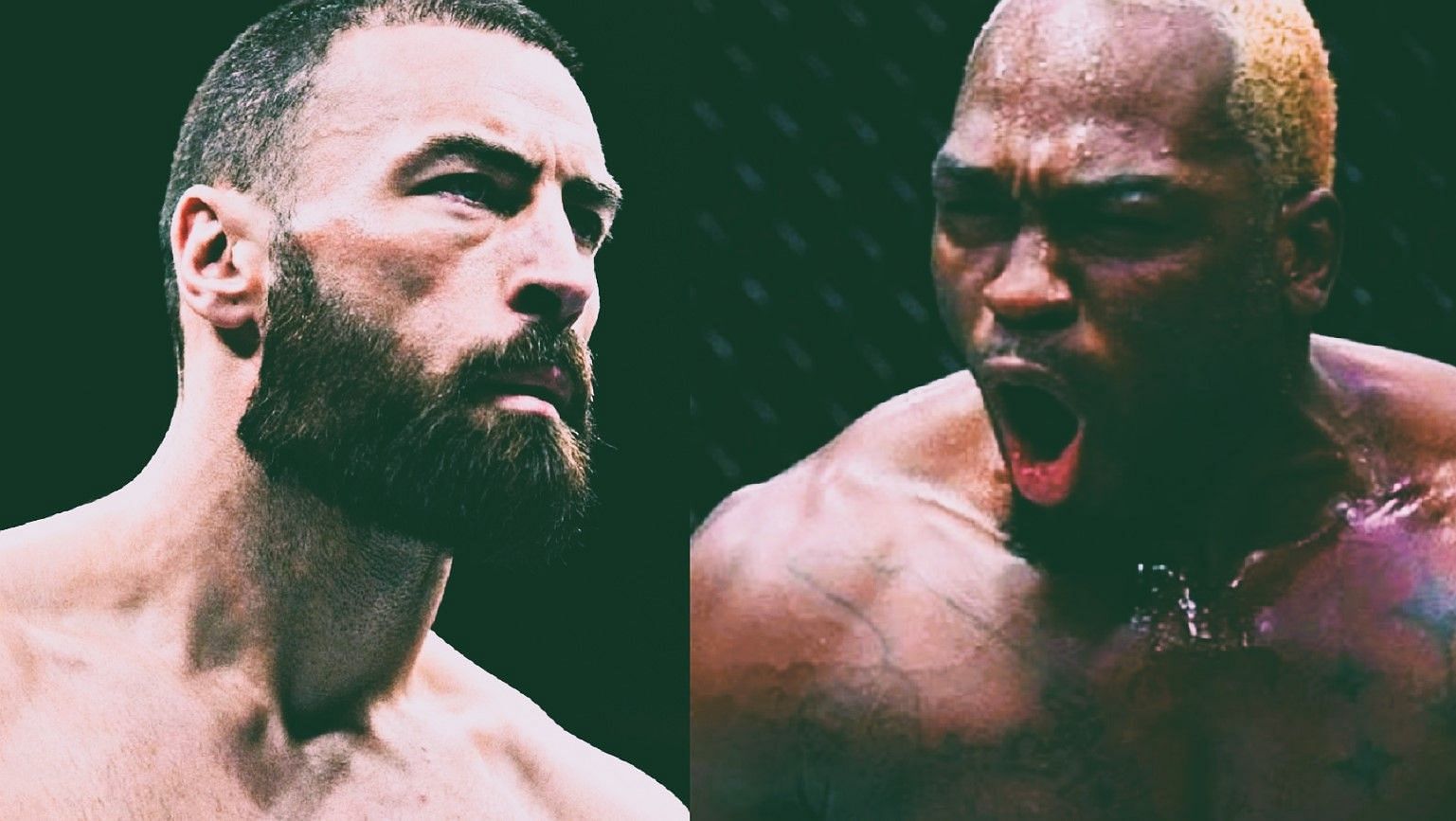 Paul Craig vs Derek Brunson [Images via @paulcraig & @derekbrunson on Instagram]