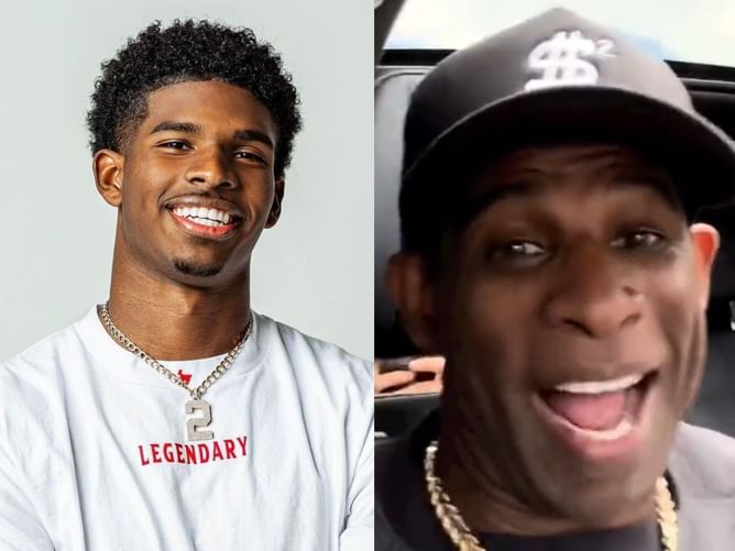 Watch: Shedeur Sanders vibing with Coach Prime on his new Maybach draws crazy reactions from the football fans