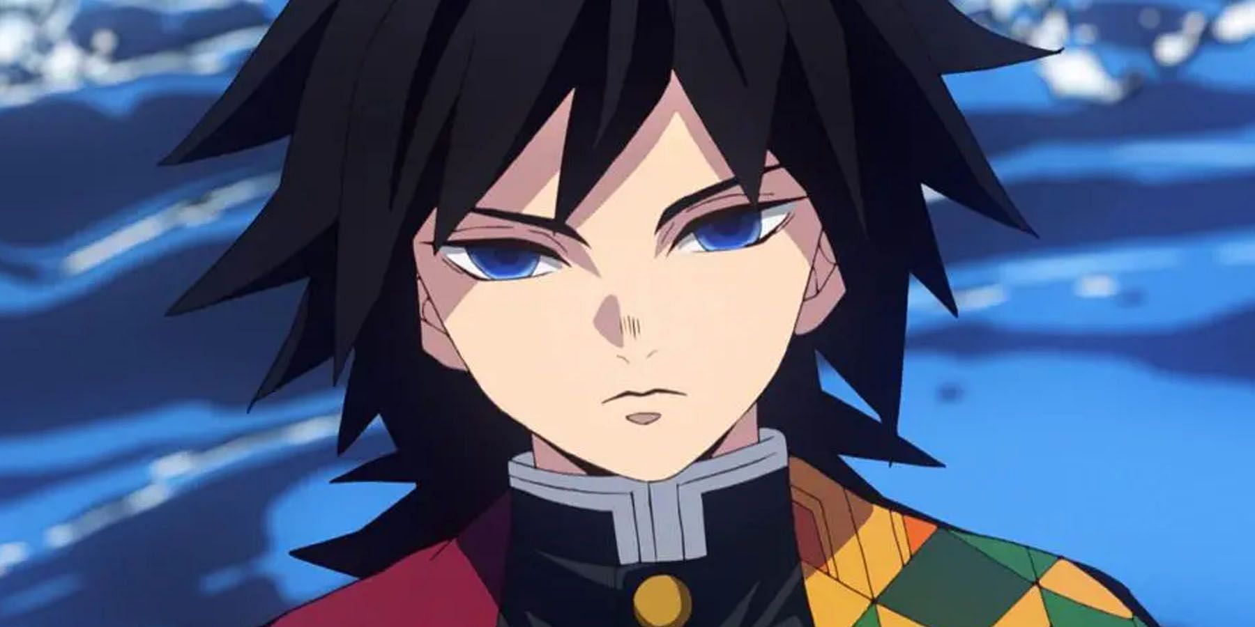 Giyu Tomioka as seen in the anime series (Image via Ufotable)