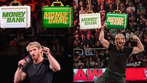Logan Paul sends a message ahead of his Money in the Bank Ladder Match