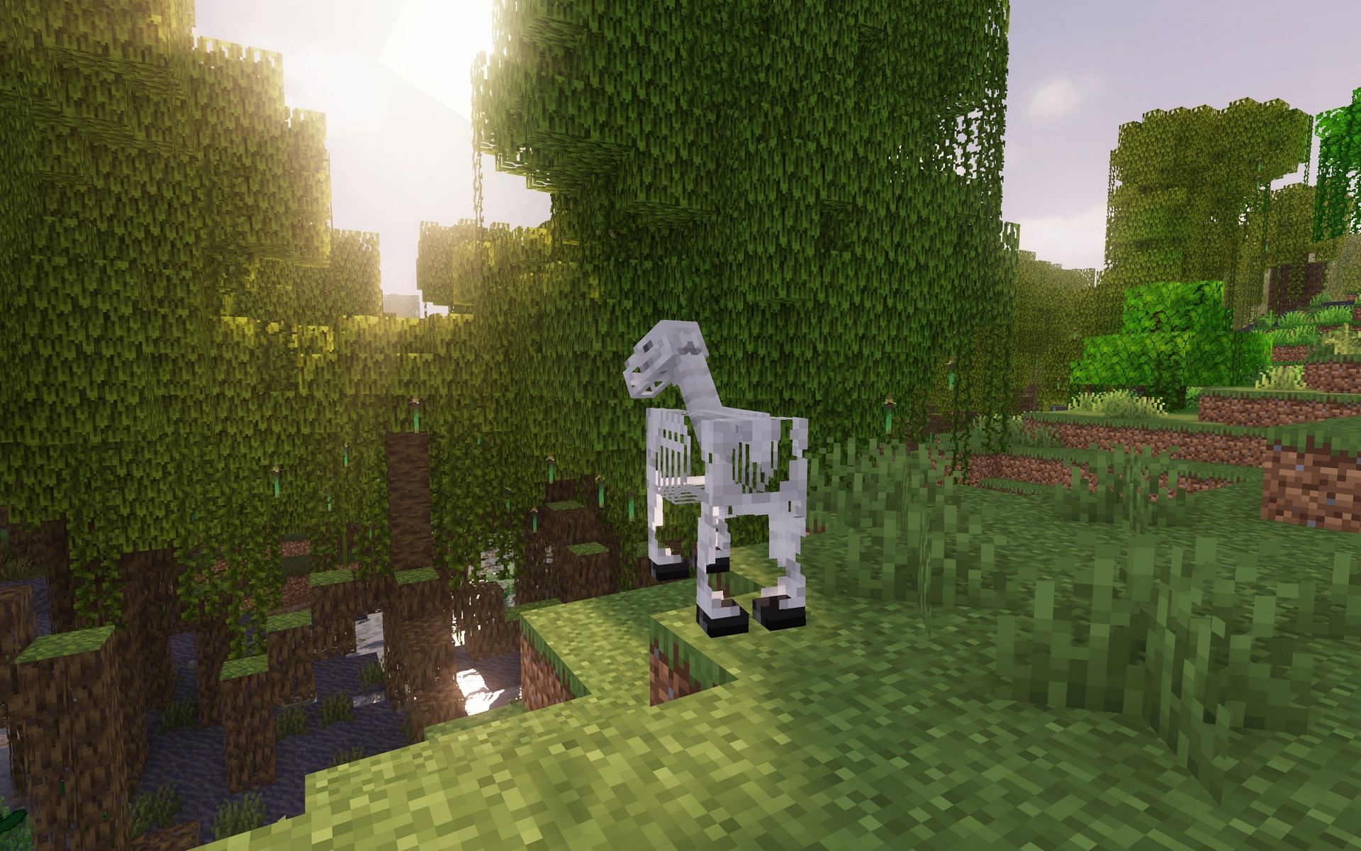 Skeleton Horses (Image via Mojang)