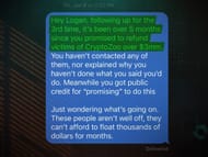 Stephen discloses private DMs (Image via YouTube)