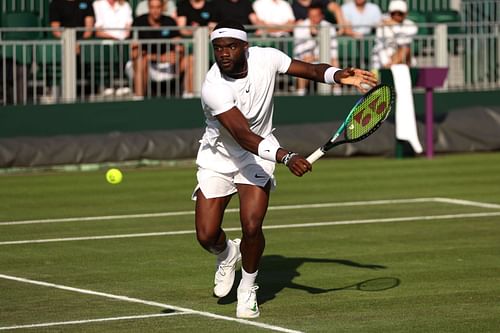 Frances Tiafoe at the 2023 Wimbledon