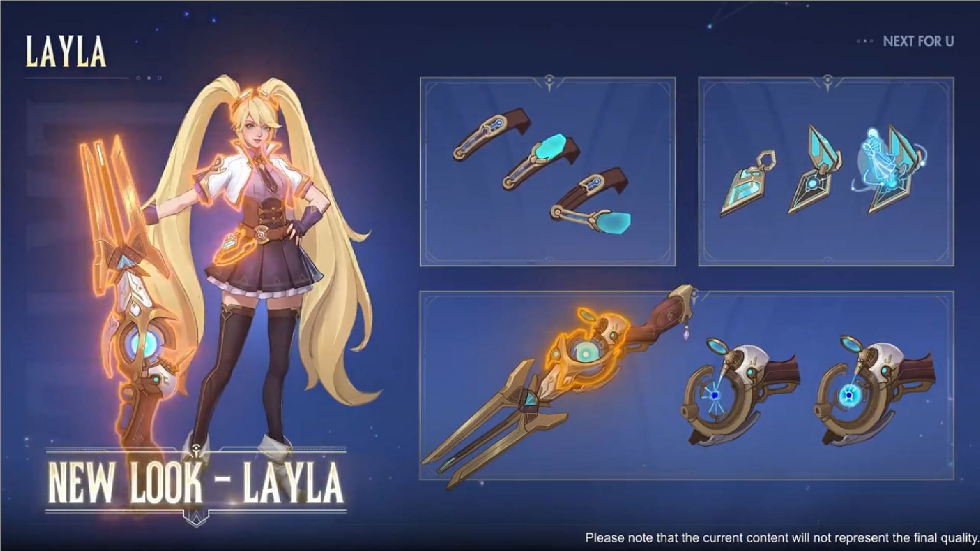 Layla upcoming changes (Image via Moonton)