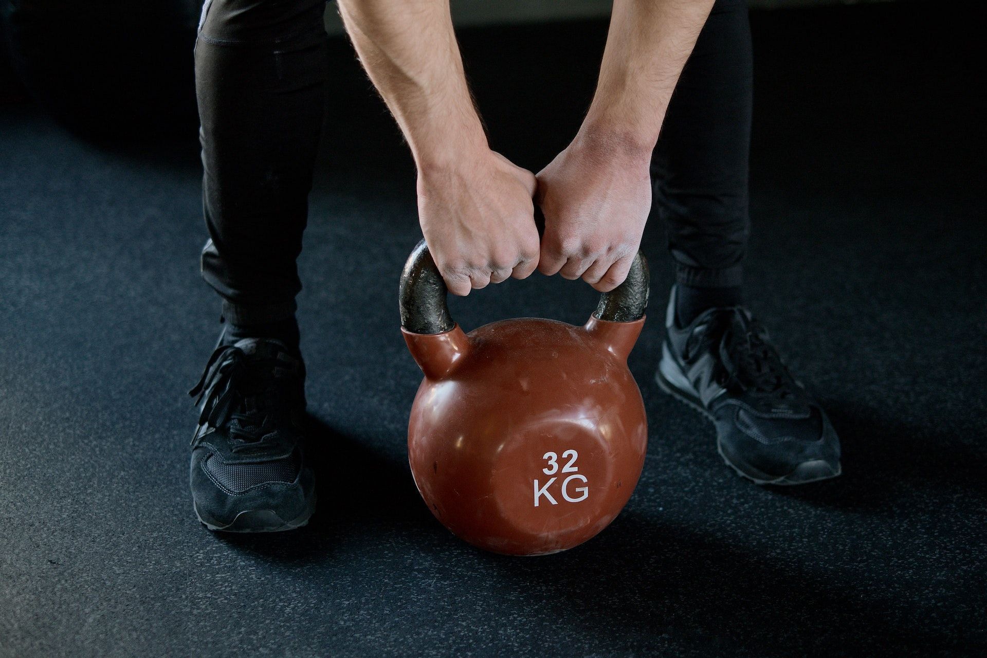 Single-leg kettlebell deadlift is a challenging exercise. (Photo via Pexels/Ivan Samkov)