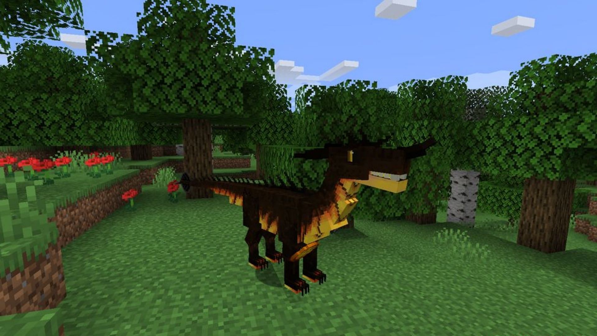 Dragon Survival is an extremely unique mod that allows users to play the game as a dragon in Minecraft (Image via Mojang Studios || 9Minecraft)