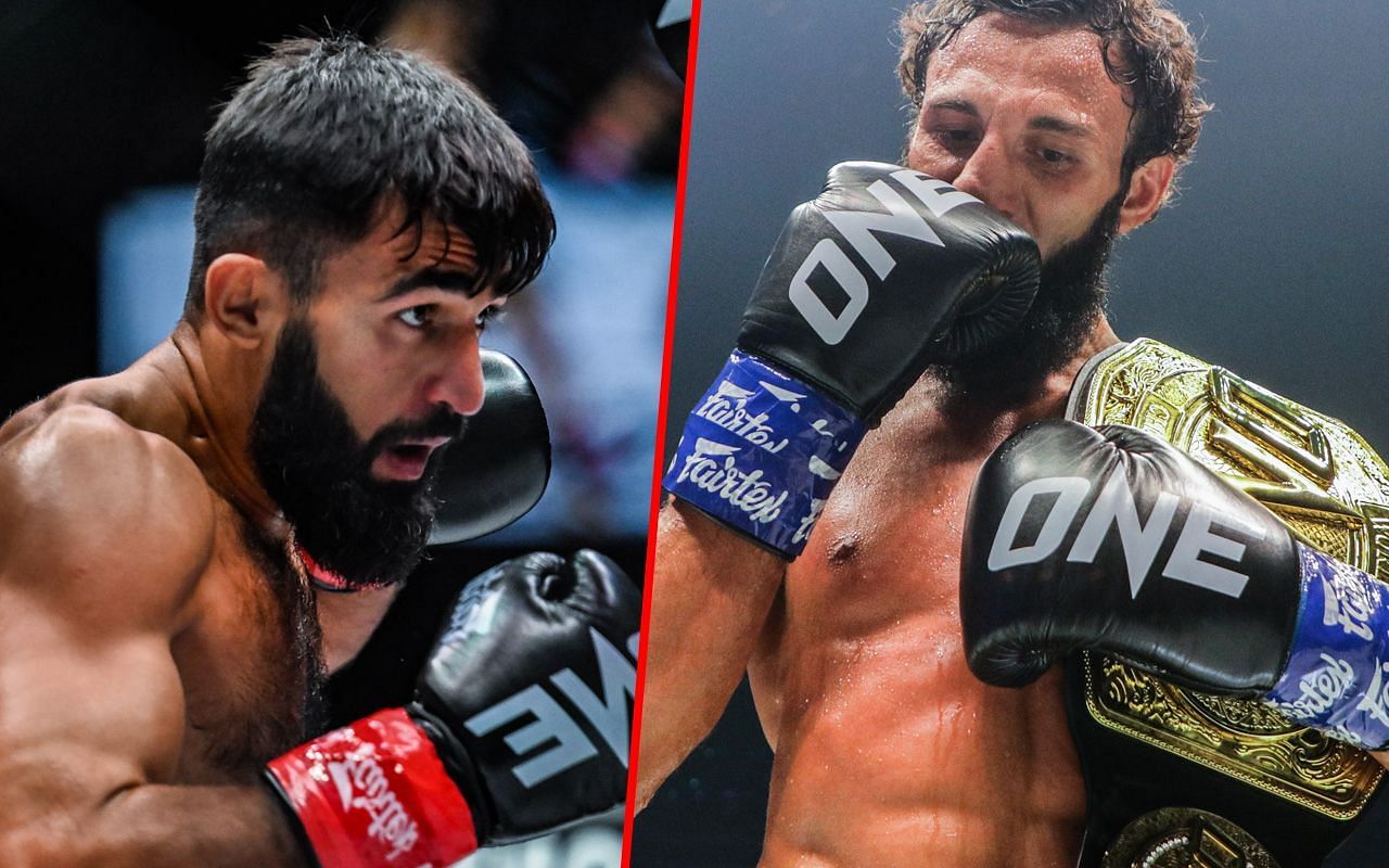 Marat Grigorian (L) and Chingiz Allazov (R). | Photos by ONE Championship