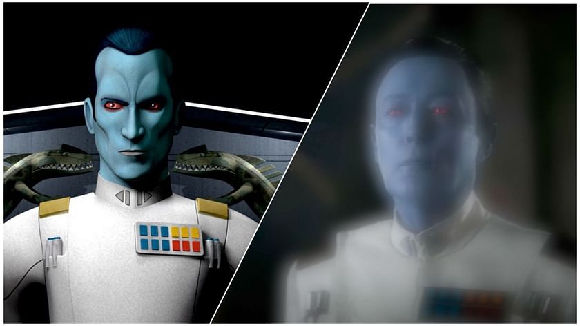 Star Wars: Ahsoka show reveals first look of Admiral Thrawn