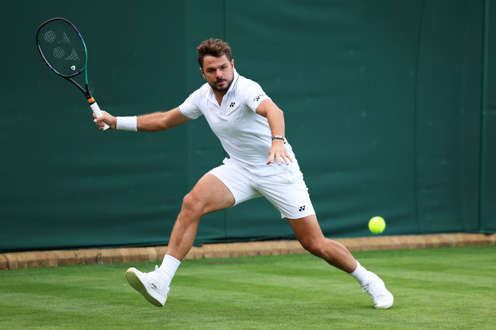 Stan Wawrinka at the 2023 Wimbledon.