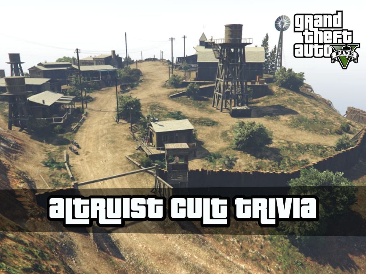 The Altruist Cult is not a group to mess with in GTA 5 (Image via Sportskeeda)