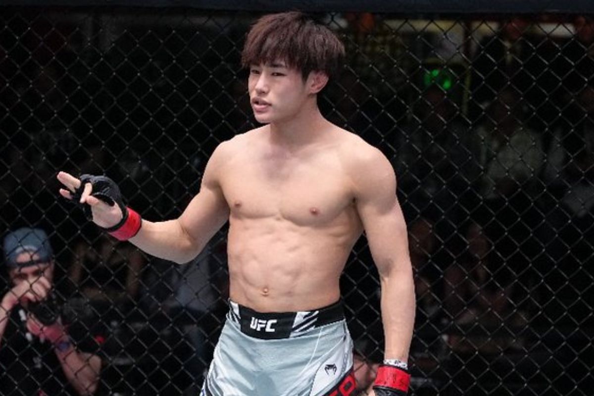 Tatsuro Taira is a high level prospect at 125lbs [Image Credit: @UFC on Twitter]