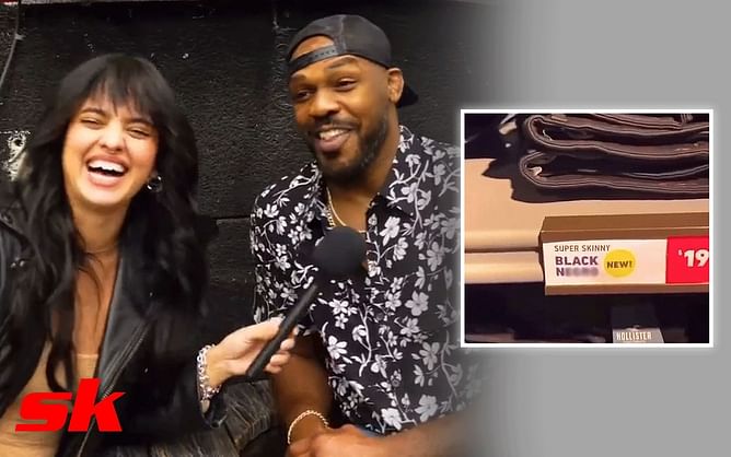 "Such an idiot" - Nina-Marie Daniele puts Jon Jones on the spot with a prank over his viral N-word-related translation botch