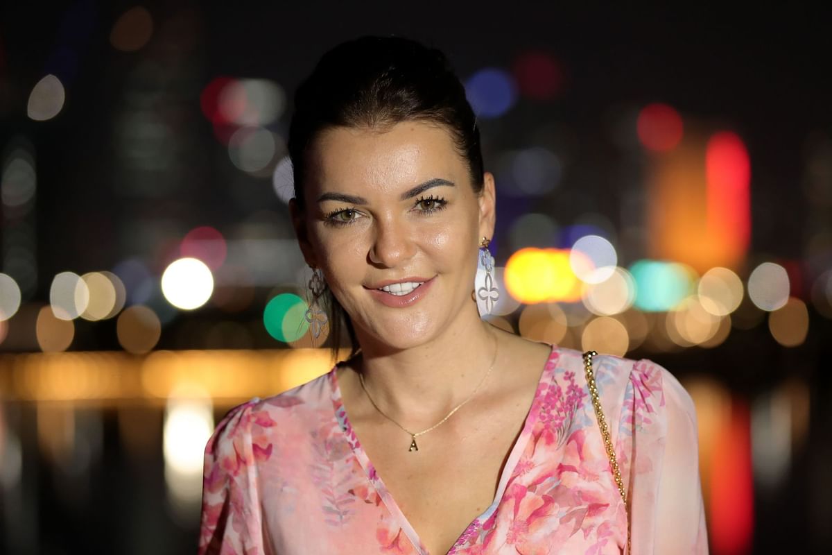 Agnieszka Radwanska and husband Dawid Celt celebrate their son’s 3rd