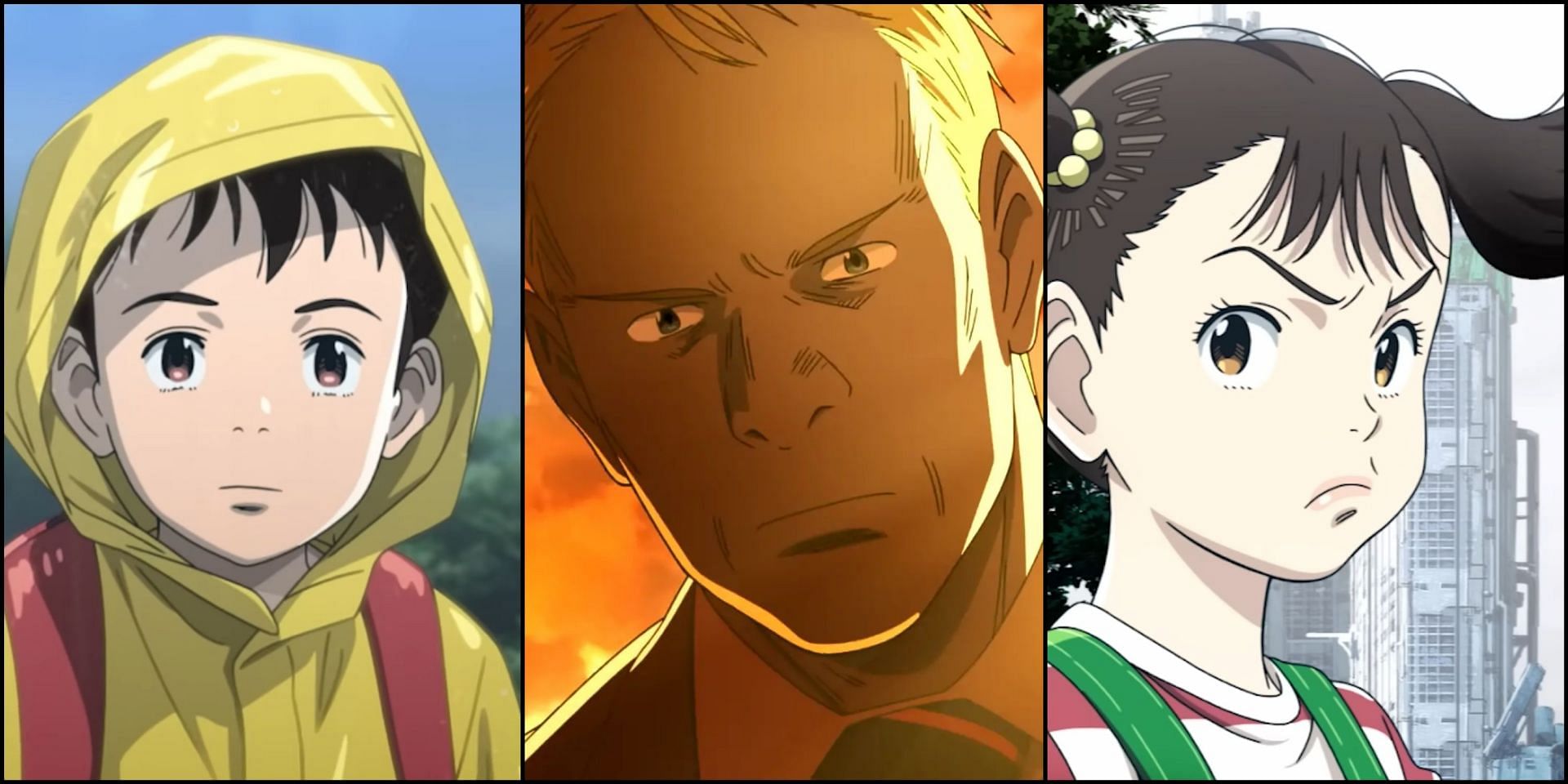 Atom, Gesicht and Uran in Pluto Anime (Image via Studio M2/Netflix)