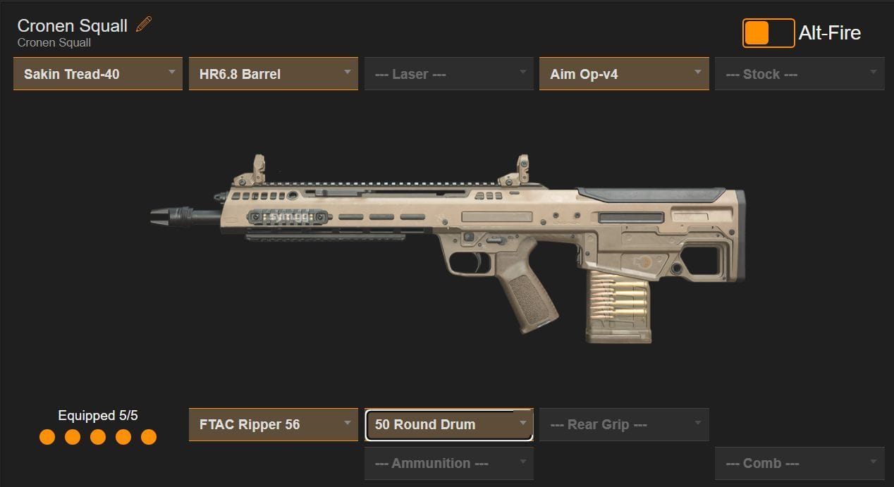Best Cronen Squall loadout for Modern Warfare 2 Season 4: Class setup ...