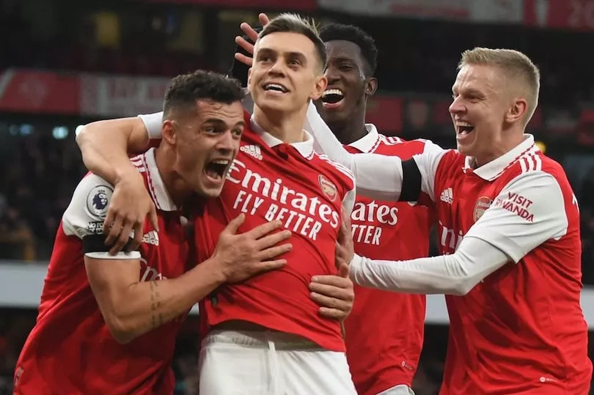 Arsenal will be a dominant side in the upcoming game title (Image via Getty)