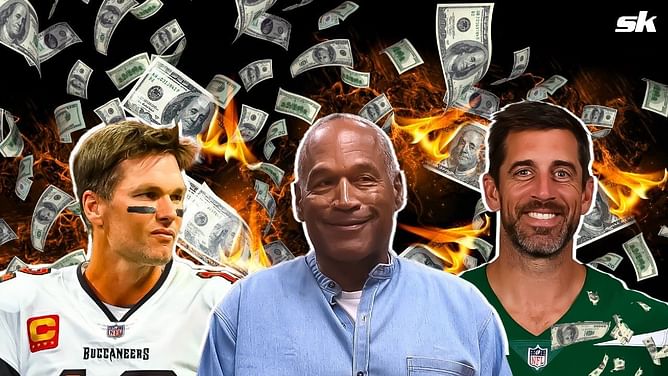 "That's Tom Brady-ish" - O.J. Simpson believes Aaron Rodgers is mimicking 7x Super Bowl champ with $35,000,000 pay cut: