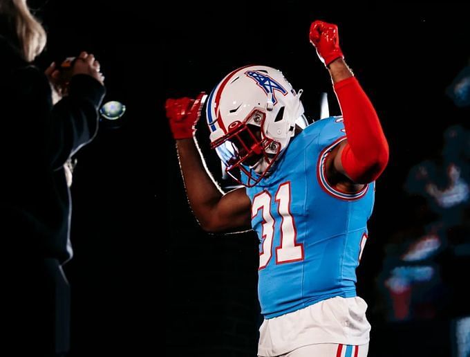 Titans to potentially wear Houston Oilers throwback uniforms for