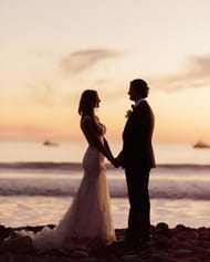 Gerrit Cole with his wife