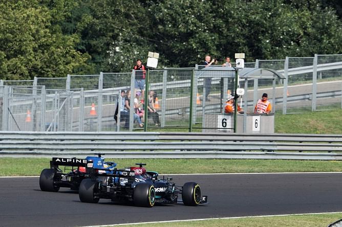 Watch: Fernando Alonso's legendary defensive driving against Lewis Hamilton at the 2021 F1 Hungarian GP