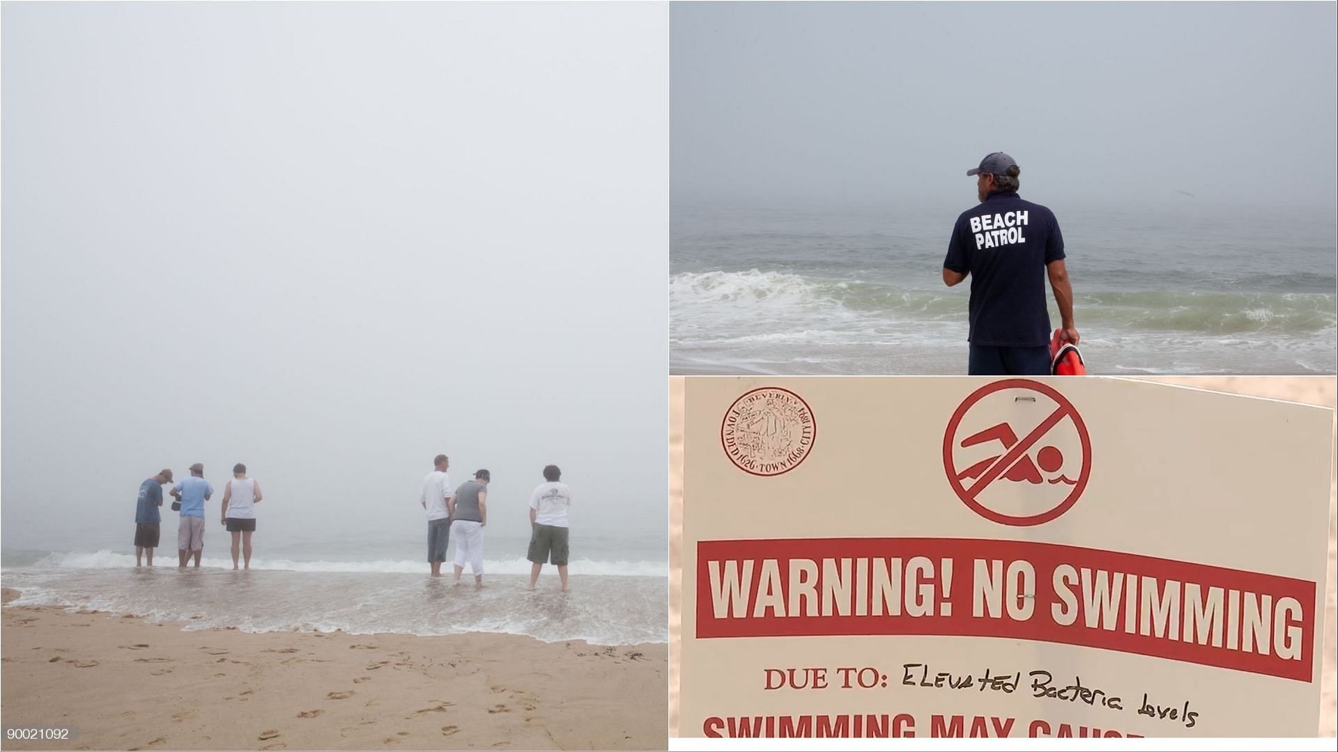 Over 60 Massachusetts beaches closed due to bacteria (Image via Getty Images)