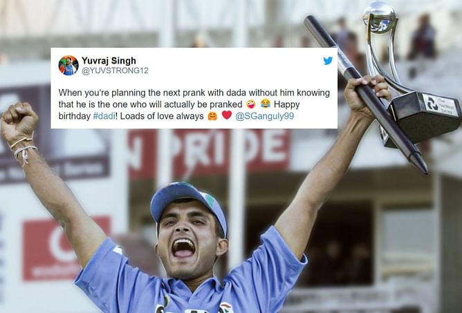 "Happy birthday, Prince of Kolkata!" - Cricket fraternity extends special wishes as Sourav Ganguly turns 51