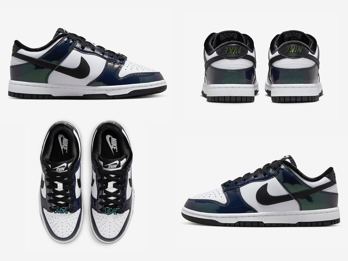 Here&#039;s a detailed look at the upcoming Nike Dunk Low Just Do It shoes (Image via Nike)