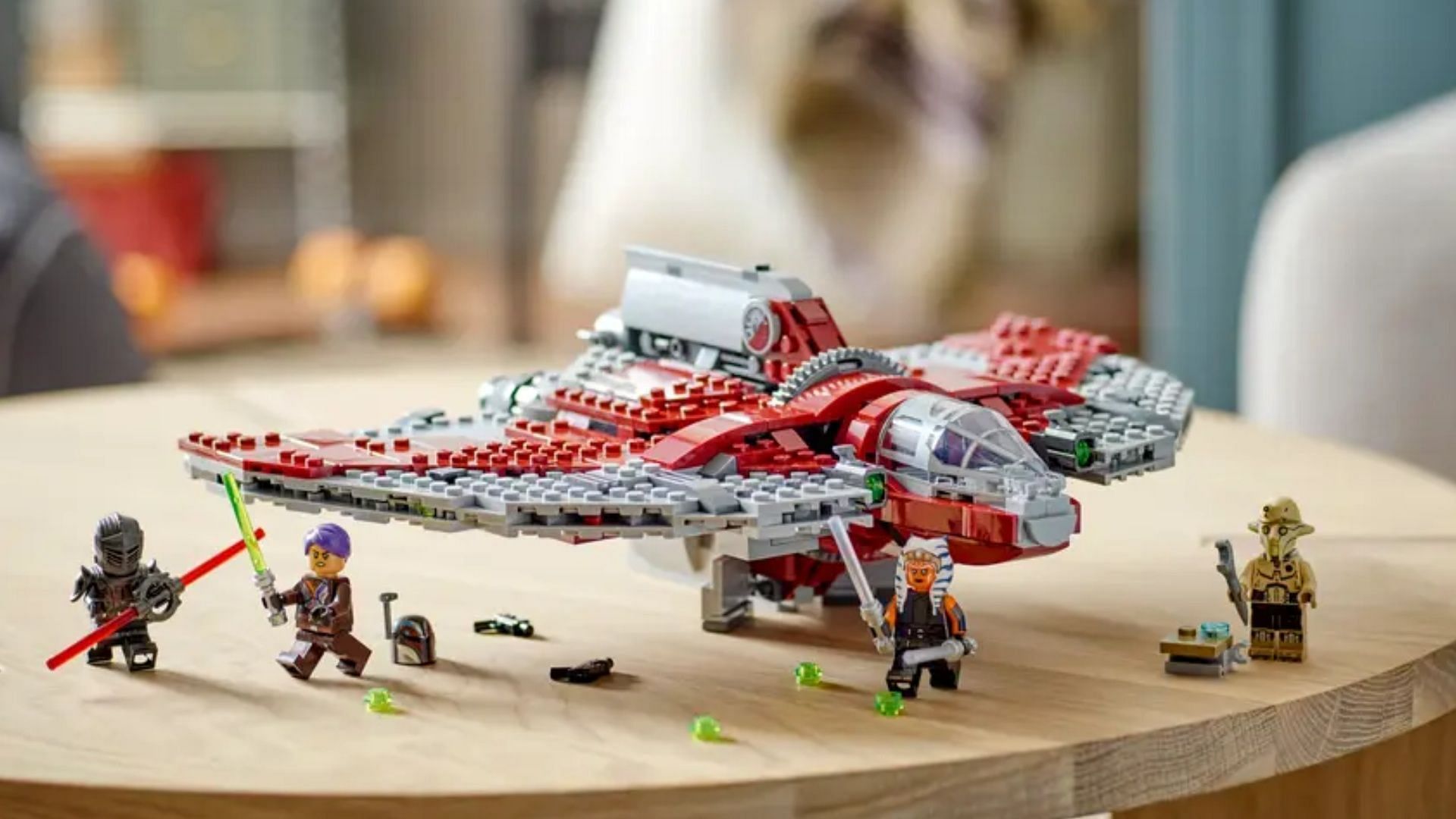 Ahsoka Tano&#039;s T-6 Jedi Shuttle (Image via LEGO)