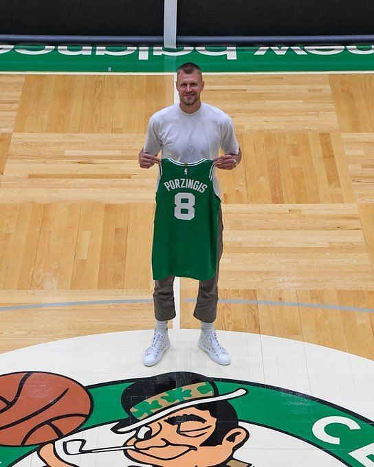 Celtics officially sign Kristaps Porzingis to contract extension - CBS  Boston