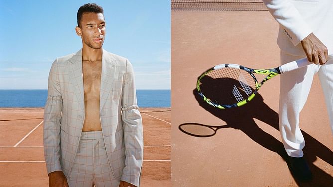 Felix Auger-Aliassime exudes style in his latest photoshoot for luxury fashion magazine