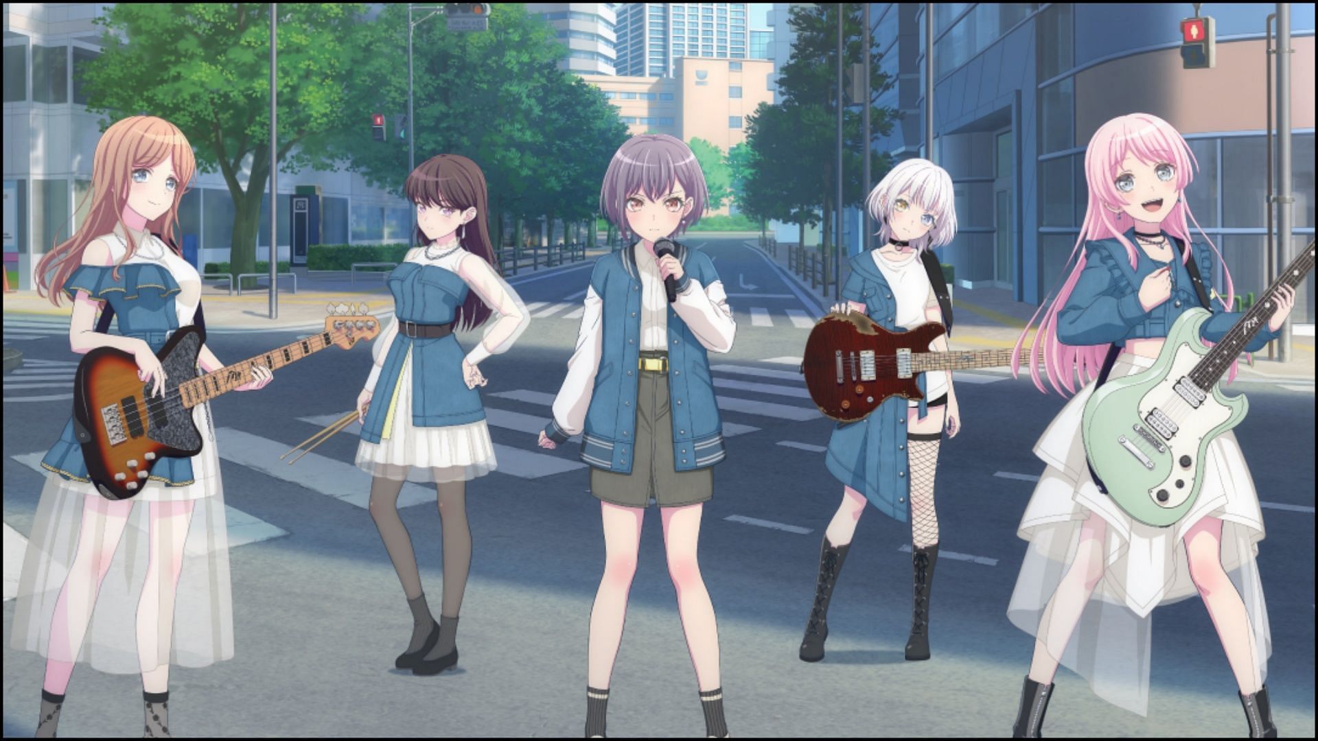 Anime BanG Dream! Girls Band Party! HD Wallpaper