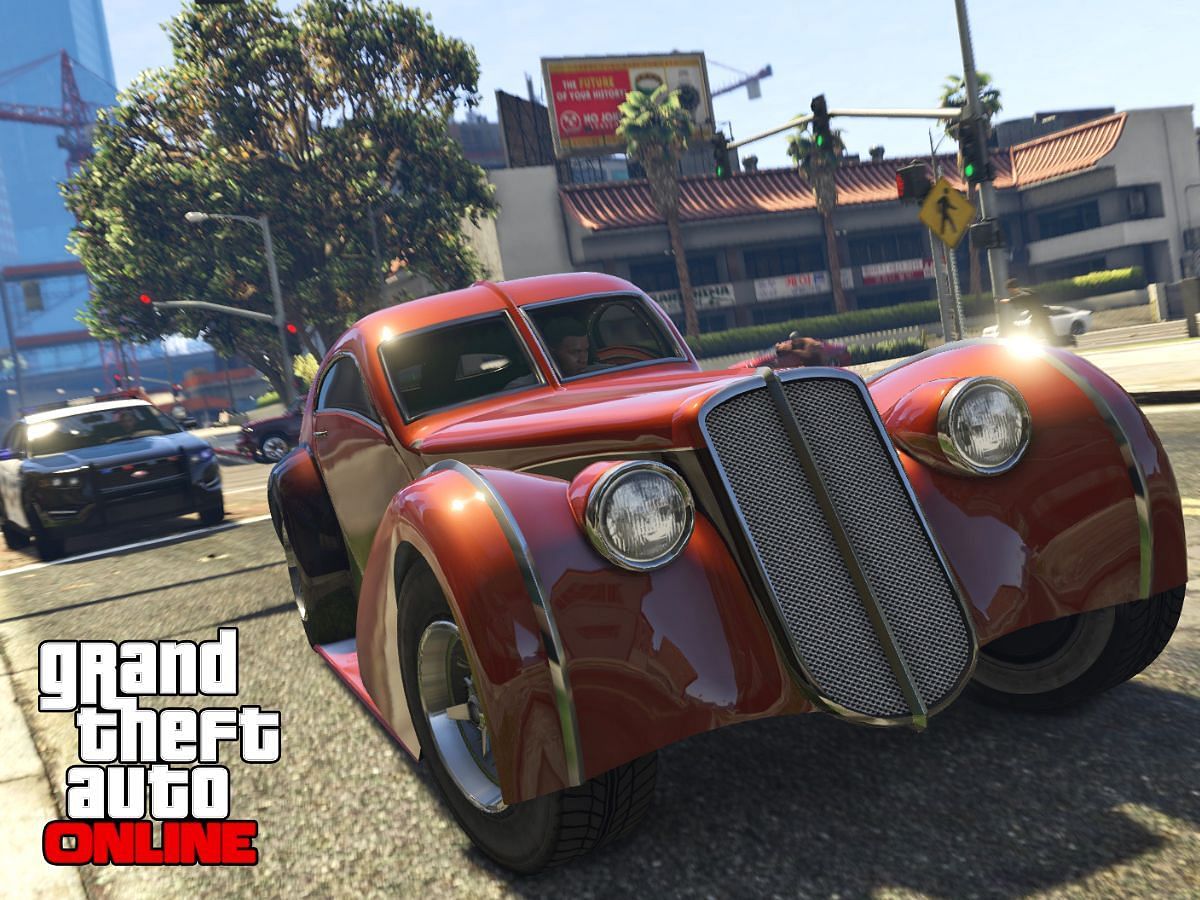 The Z-Type is one of the most beautiful cars in GTA Online (Image via Rockstar Games)