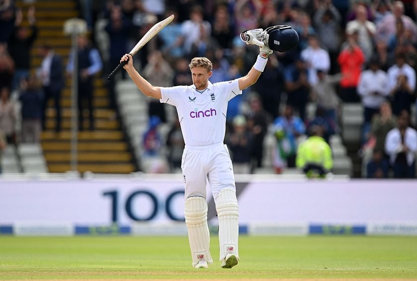 Joe Root of England during the LV= Insurance day one Test match