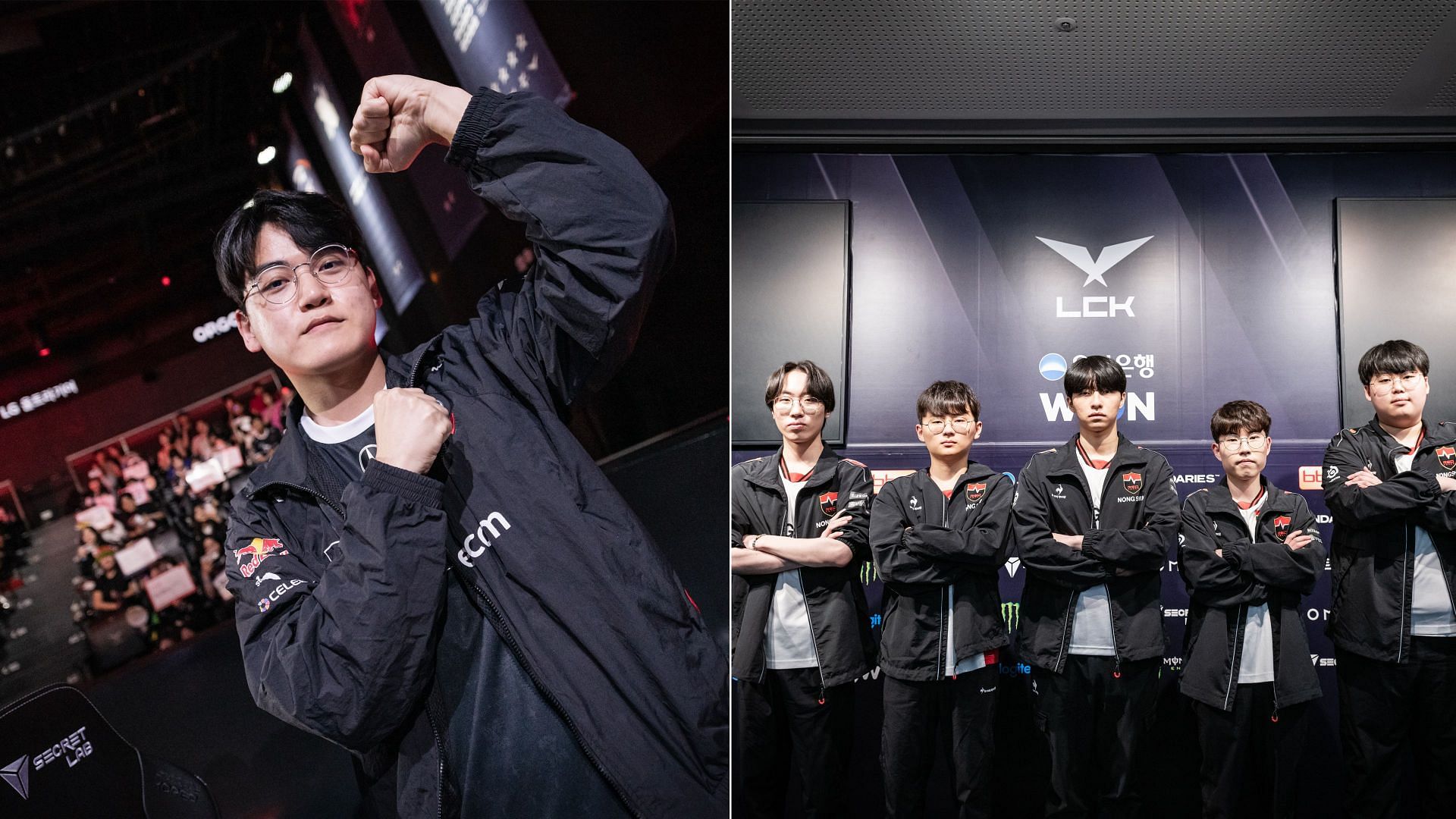 The LCK 2023 Summer Split Group Stage will feature T1 vs Nongshim RedForce (Images via LoL Esports)