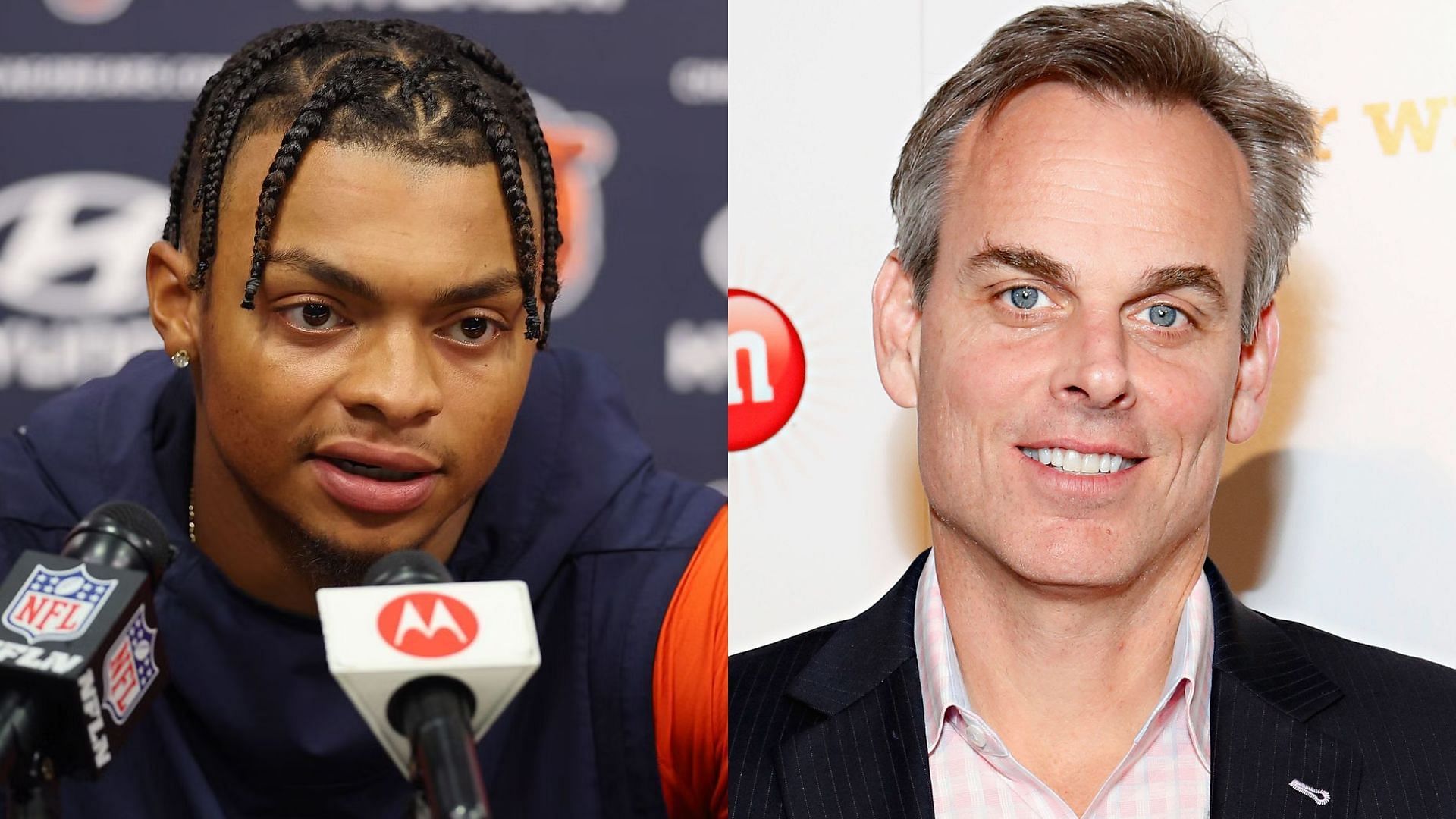 Colin Cowherd called Justin Fields a &quot;YouTube quarterback.&quot; (Image credit: Cindy Ord/Getty Images)