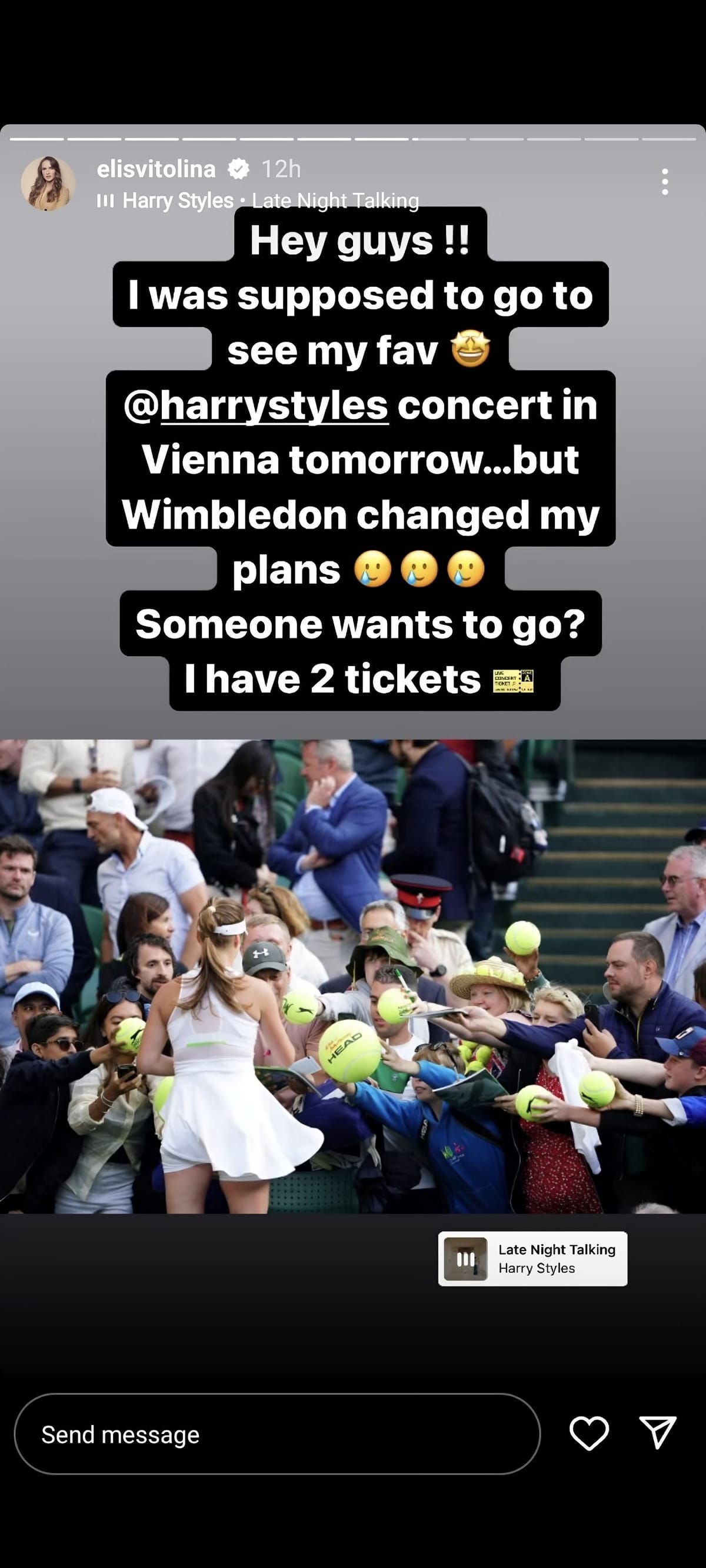 "Wimbledon changed my plans" - Elina Svitolina gives away weekend