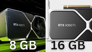 Nvidia RTX 4060 Ti 16GB vs. RTX 4060 Ti 8GB: How big is the difference in video games?