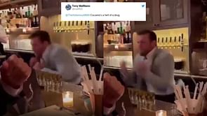 "Cocaine's a hell of a drug" - Conor McGregor's erratic shadow-boxing in a suit while promoting Proper 12 leaves fans concerned