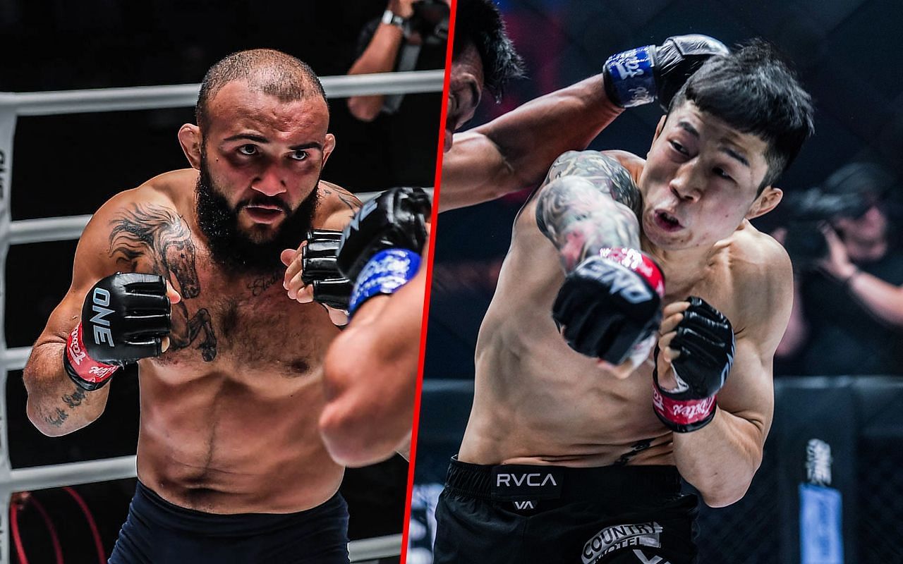 John Lineker (Left) faces Kim Jae Woong (Right) at ONE Fight Night 13