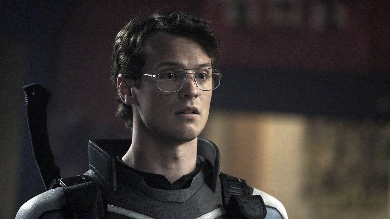 Adrian Chase is portrayed by Freddie Stroma in Peacemaker (Image via DC Studios)