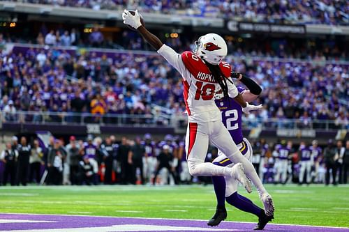 DeAndre Hopkins during Arizona Cardinals v Minnesota Vikings