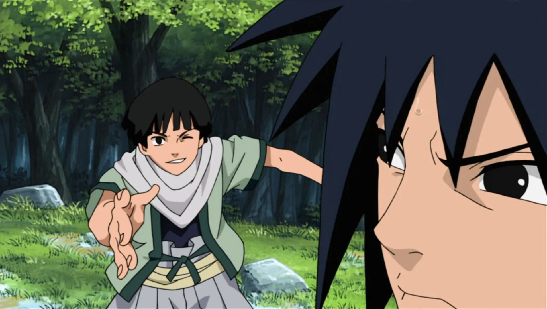 Hashirama and Madara as seen in the anime Naruto (Image via Perriot)