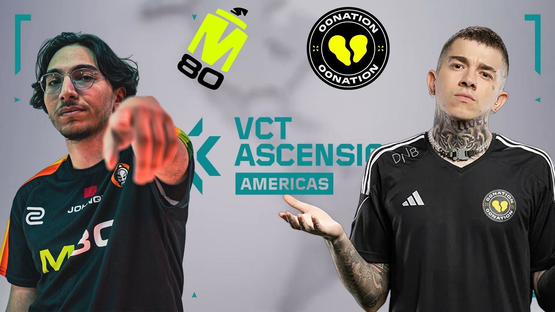 M80 vs 00Nation at VCT Ascension Americas 2023 (Image via Sportskeeda)